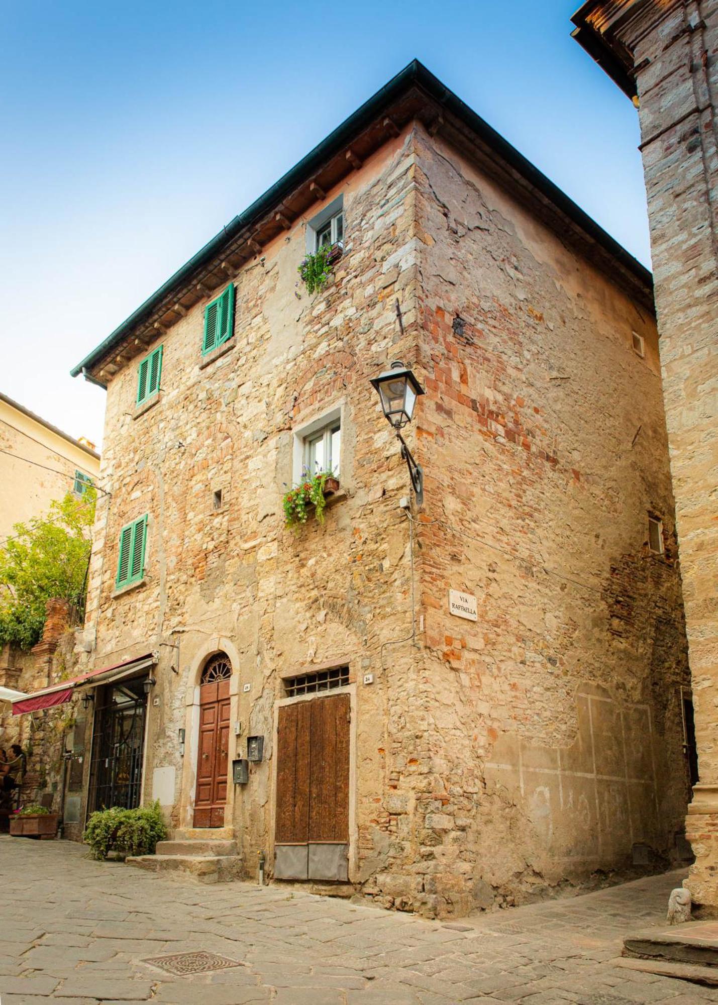 Casa Raffaella 1 Tuscan Charm In Medieval 苏韦雷托 外观 照片
